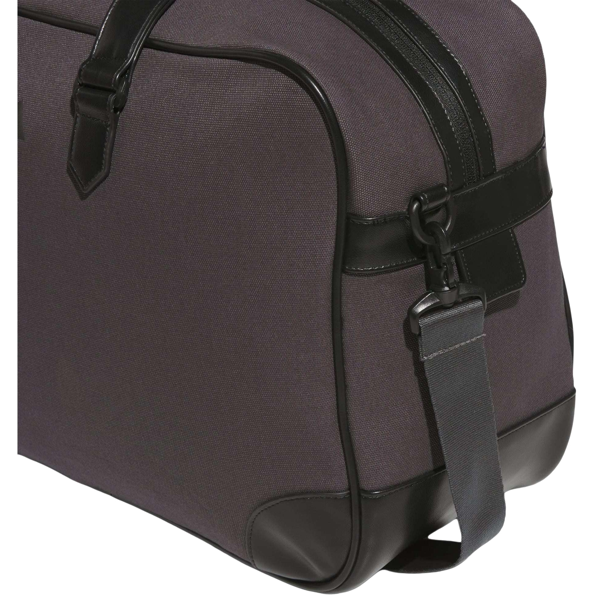 adidas Three Stripes Boston Bag 'Grey Six Black' KF9358
