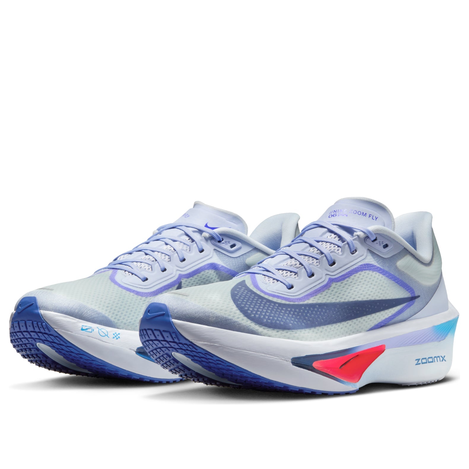 Nike Zoom Fly 6 'Ghost Football Grey Blue Lightning Blue Void' FN8454-002