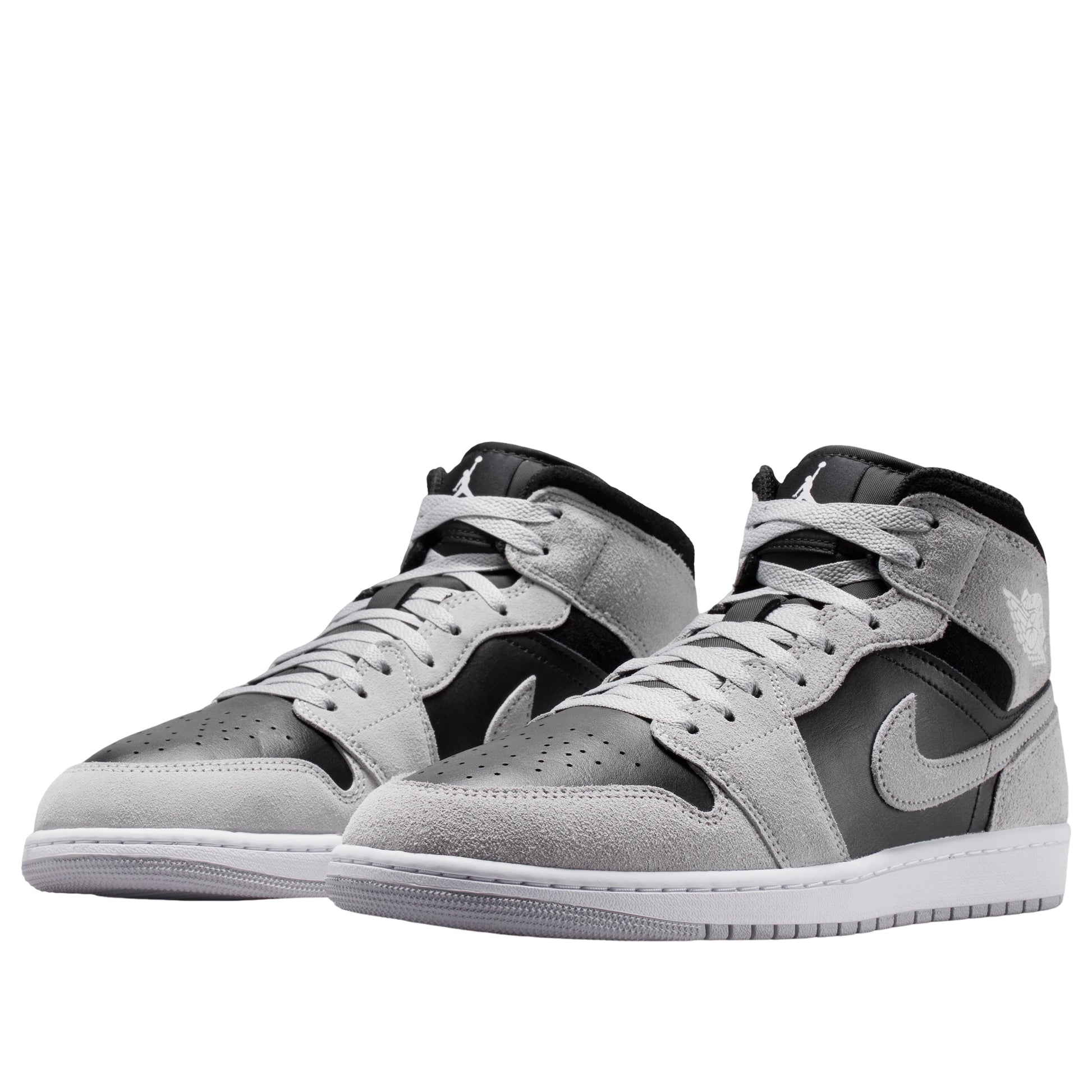 Air Jordan 1 Mid 'Light Smoke Grey Black' DQ8426-008