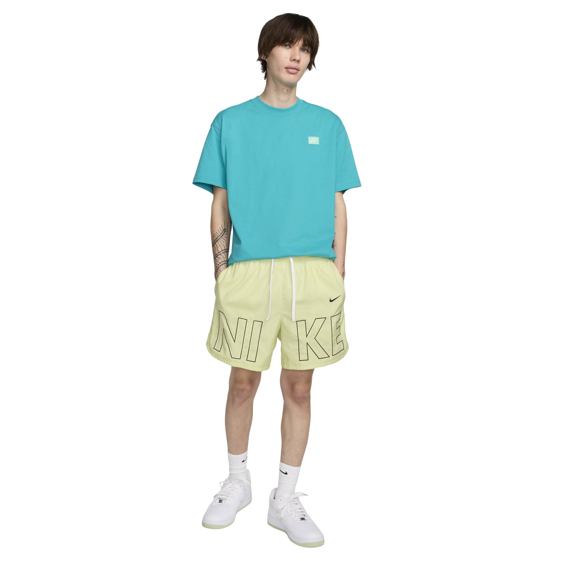 Nike Graphic T-shirt 'Teal' FV3721-345
