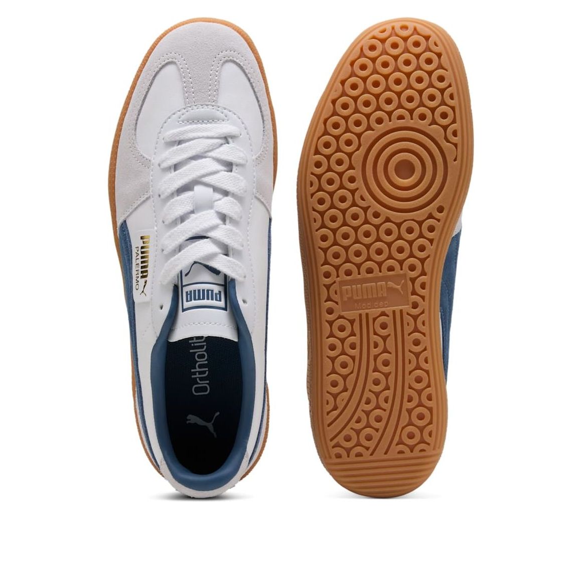 PUMA Palermo Leather 'PUMA White Dark Indigo' 396464-24