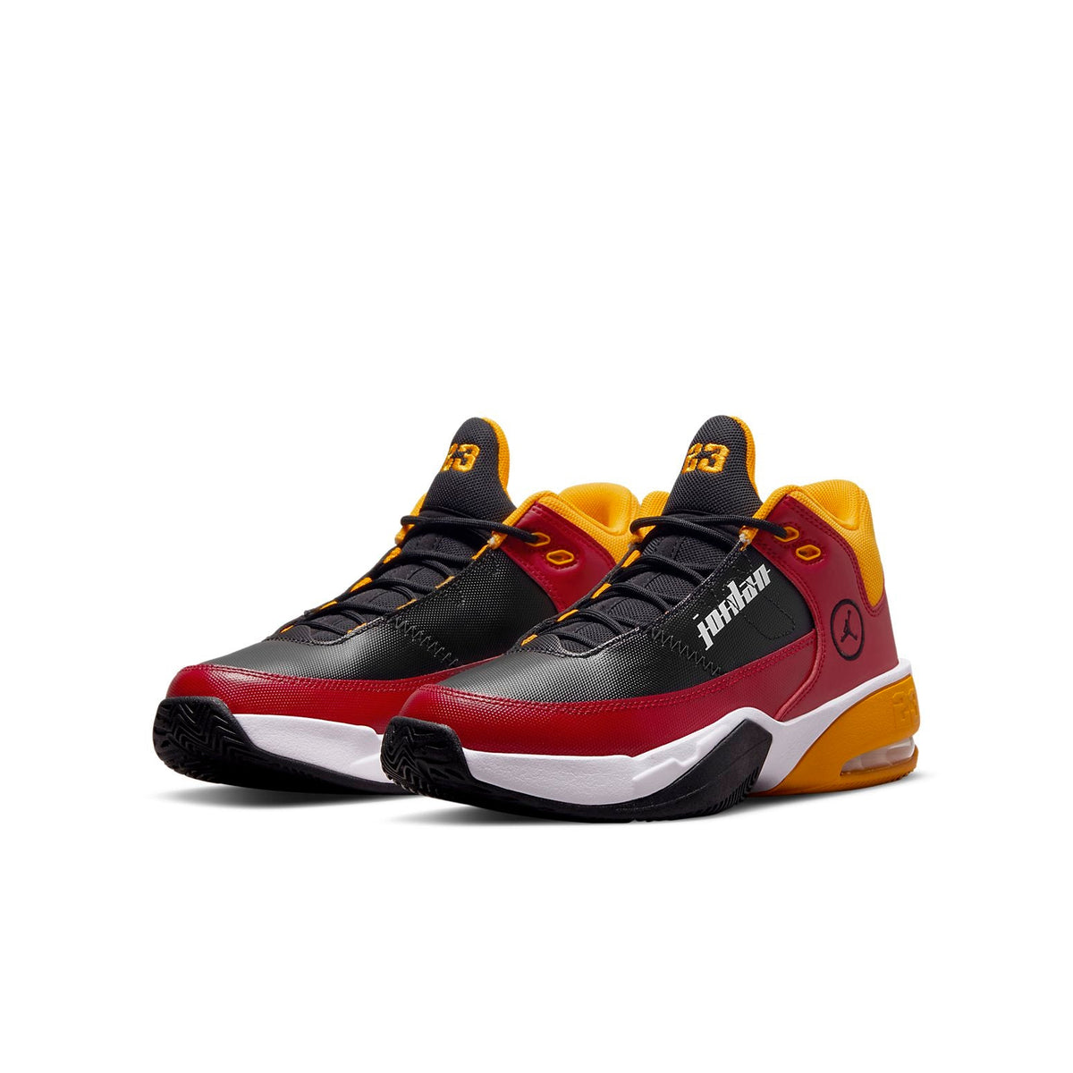 (GS) Air Jordan Max Aura 3 SE 'Black Gym Red Gold' DJ6245-607