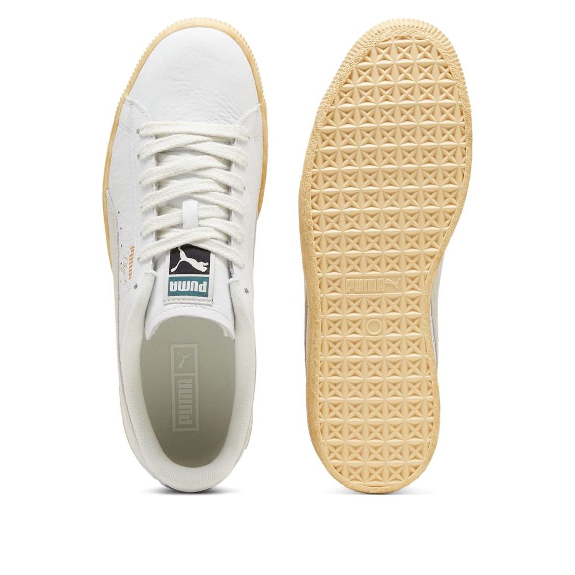 PUMA Clyde Vintage 'White Light Straw' 394687-04