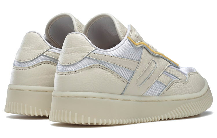 Reebok Vb Dual Court II Beige Yellow Skate Shoes FY2471