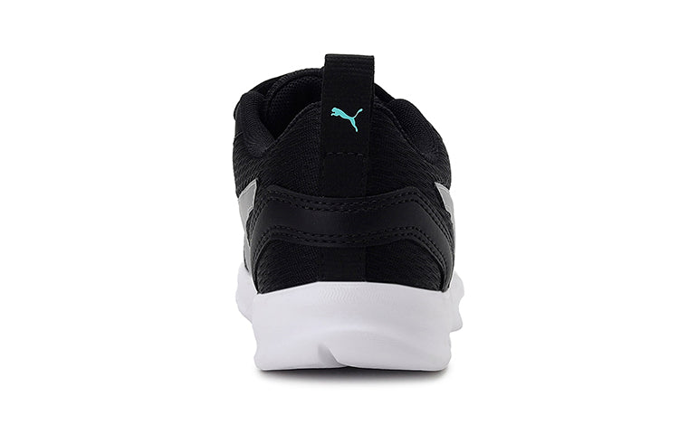 (PS) PUMA Racer IDP Running Sneakers Black/Slivery 374601-03