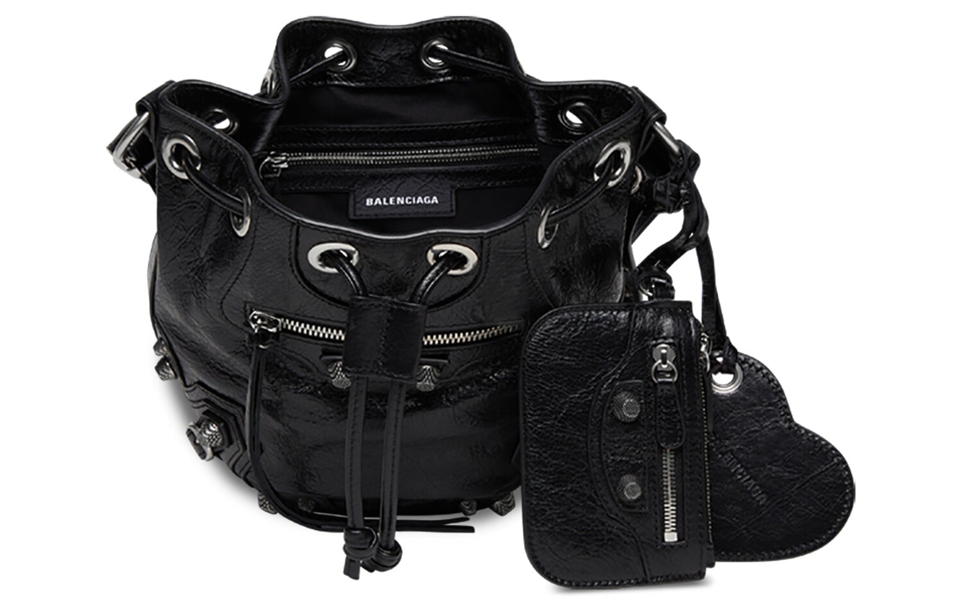 (WMNS) Balenciaga Le Cagole Xs Bucket Bag 'Black' 7024311VG9Y1000