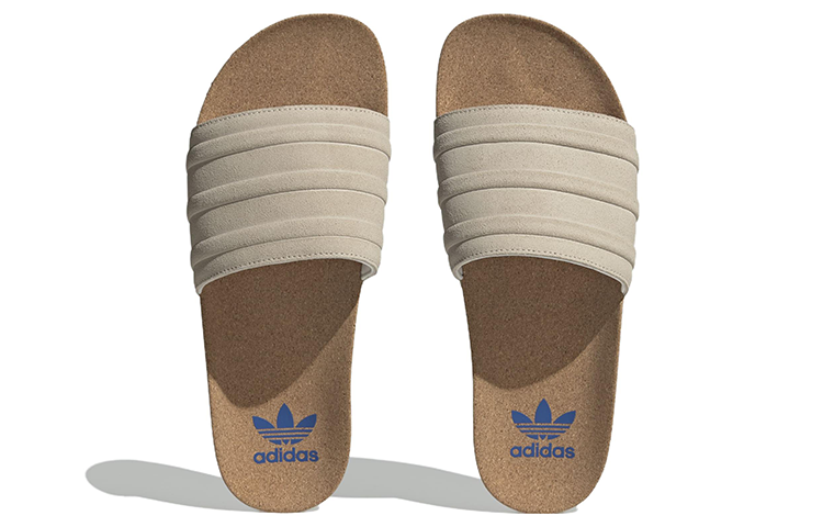 adidas Originals Adilette Premium Slides 'Cork Pack Wonder White' ID2016