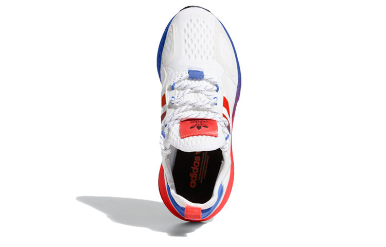 (GS) adidas ZX 2K Boost J 'White Solar Red' FX9519
