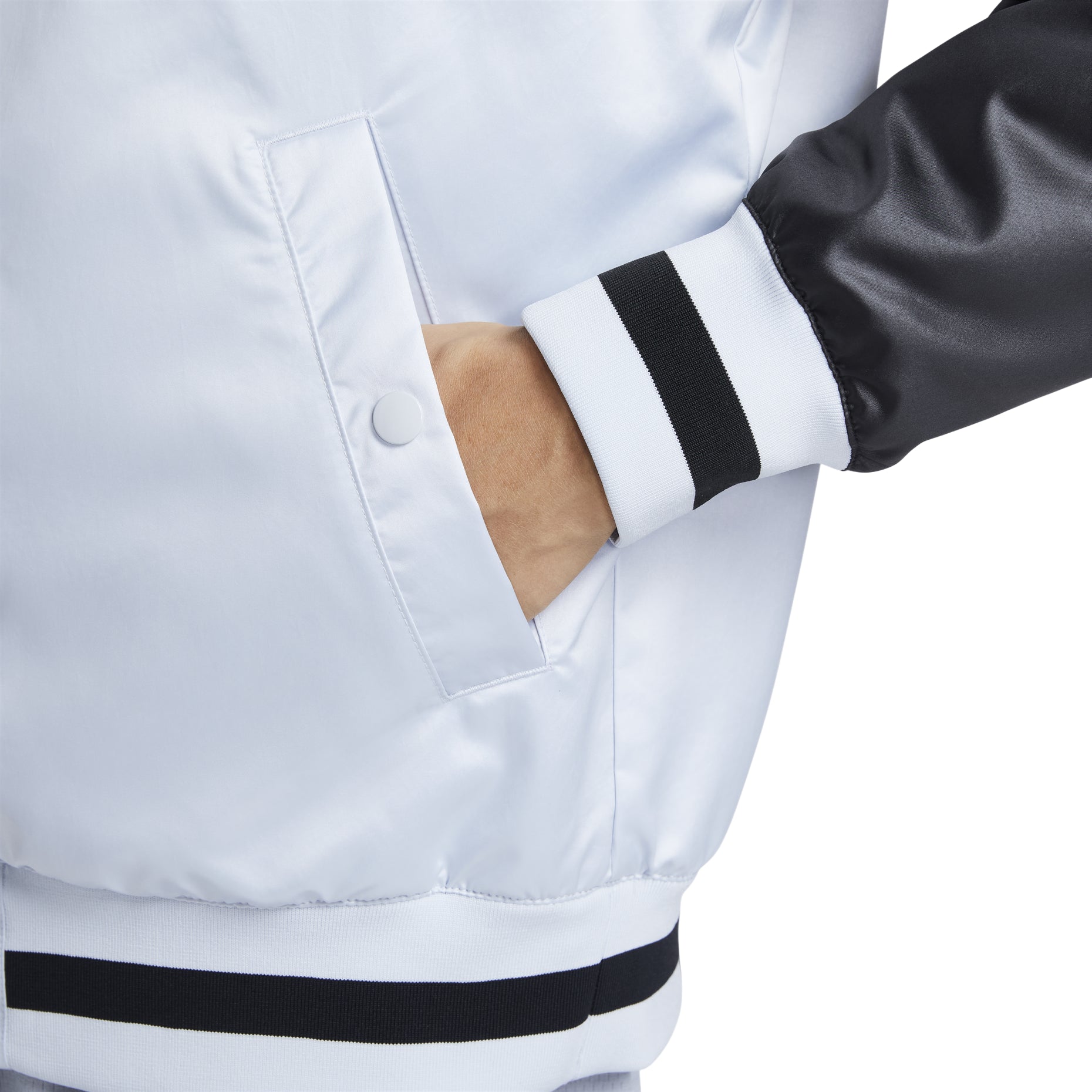 Nike DNA Therma-FIT Water-Repellent Basketball Jacket Asia Sizing 'Pure Platinum Black' FZ0663-043