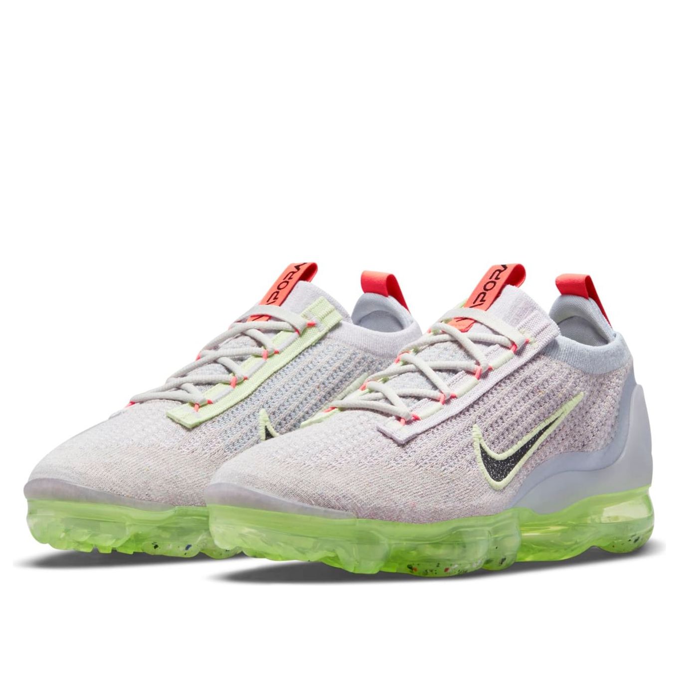 (WMNS) Nike Air VaporMax 2021 Flyknit 'Light Bone Lime Ice' DC4112-003