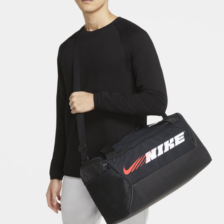 Nike Brasilia Training Duffle Bag 'Black White' CU9476-010