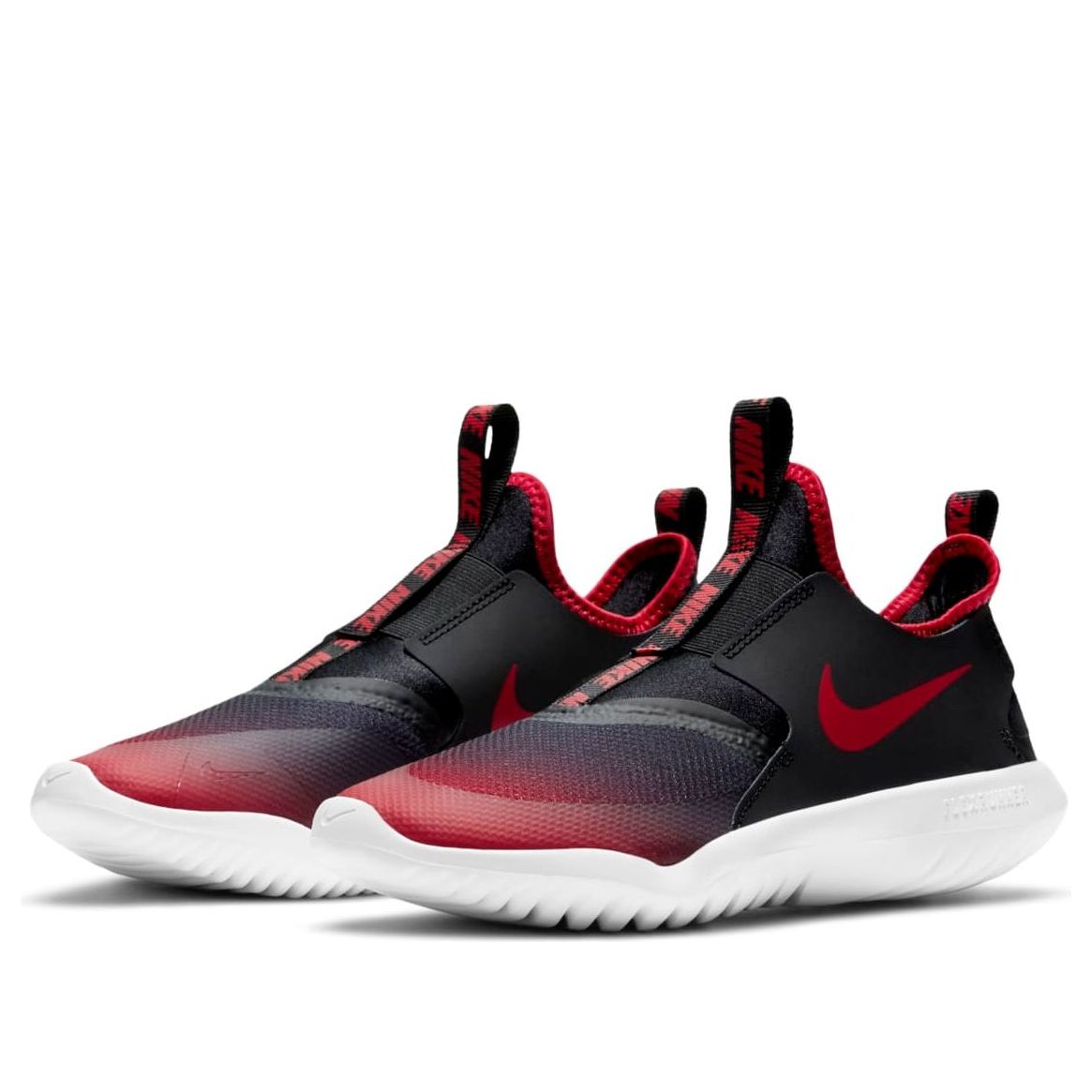 (GS) Nike Flex Runner 'University Red Black' AT4662-607