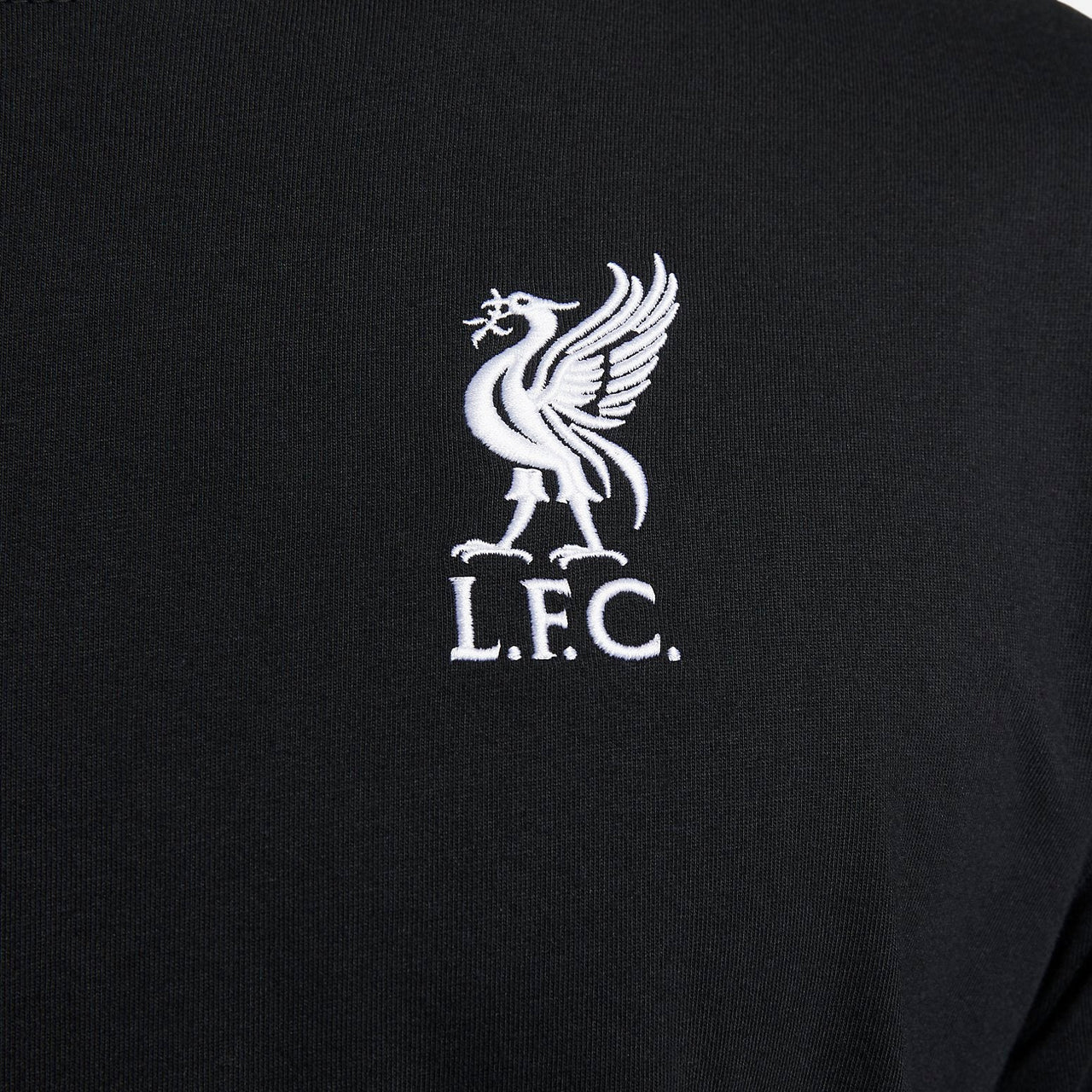 Nike x LeBron James x Liverpool FC Max90 Long Sleeve Tee 'Black' FD4025-010