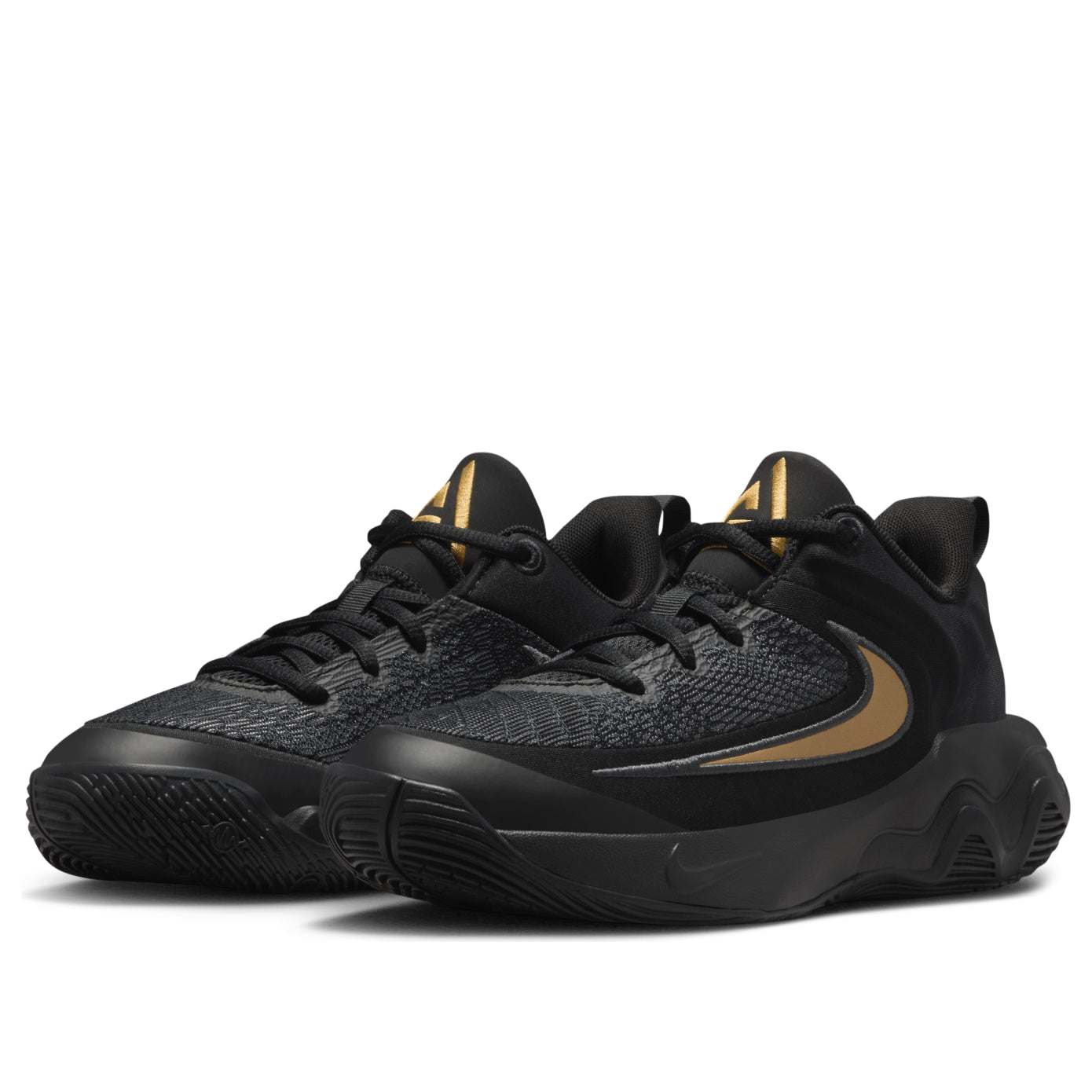 (GS) Nike Giannis Immortality 4 'Black Metallic Gold' IH7664-005