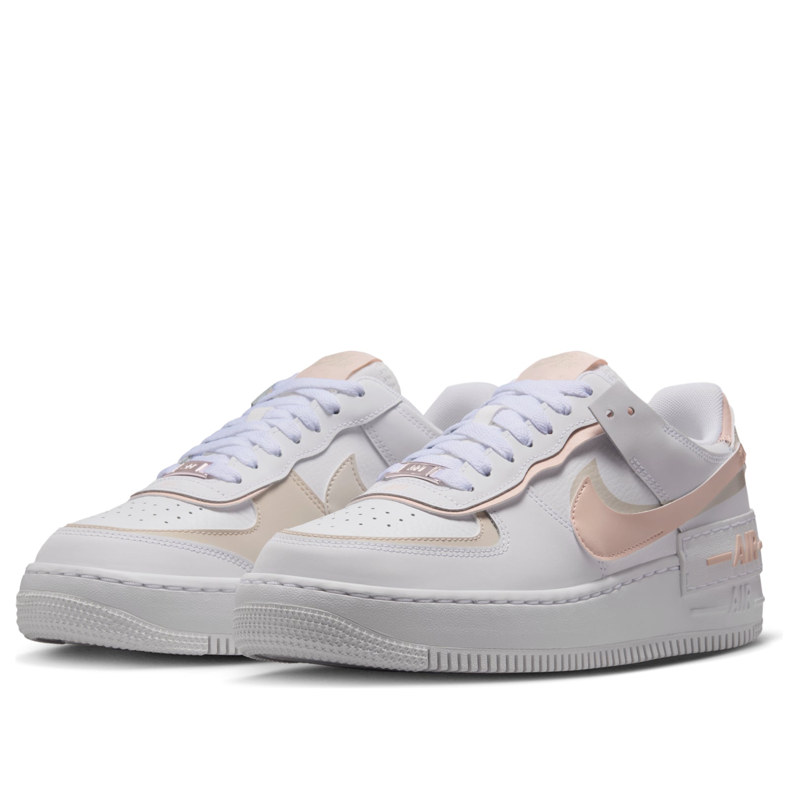 (WMNS) Nike Air Force 1 Shadow 'White Washed Coral' CI0919-121