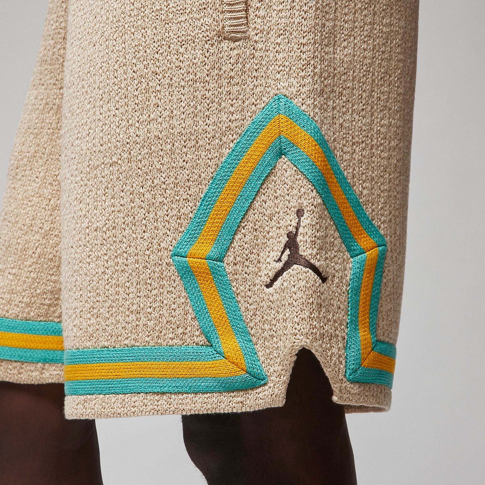 Air Jordan x UNION x Bephies Beauty Supply Diamond Shorts 'BAROQUE BROWN/WASHED TEAL' FD4242-237