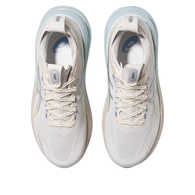 (WMNS) ASICS Gel-Nimbus 28 Glitter 'Cream Pure Silver' 1012C101-100
