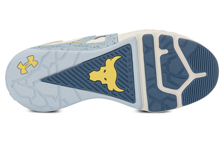(WMNS) Under Armour Project Rock 4 'Stone Breaker Blue' 3026445-100