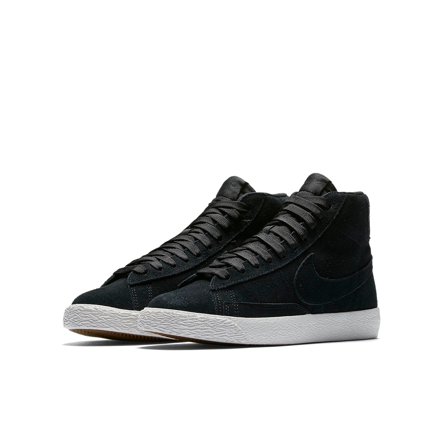 (GS) Nike Blazer Mid Premium 'Black Summit White' 895850-003