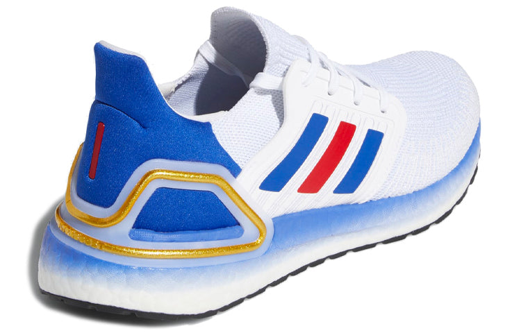 adidas Ultra Boost 20 'White Royal Blue Red' FY9039
