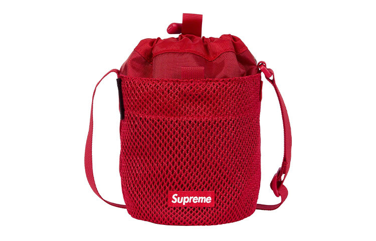 Supreme FW23 Small Cinch Pouch 'Red' SUP-FW23-0822