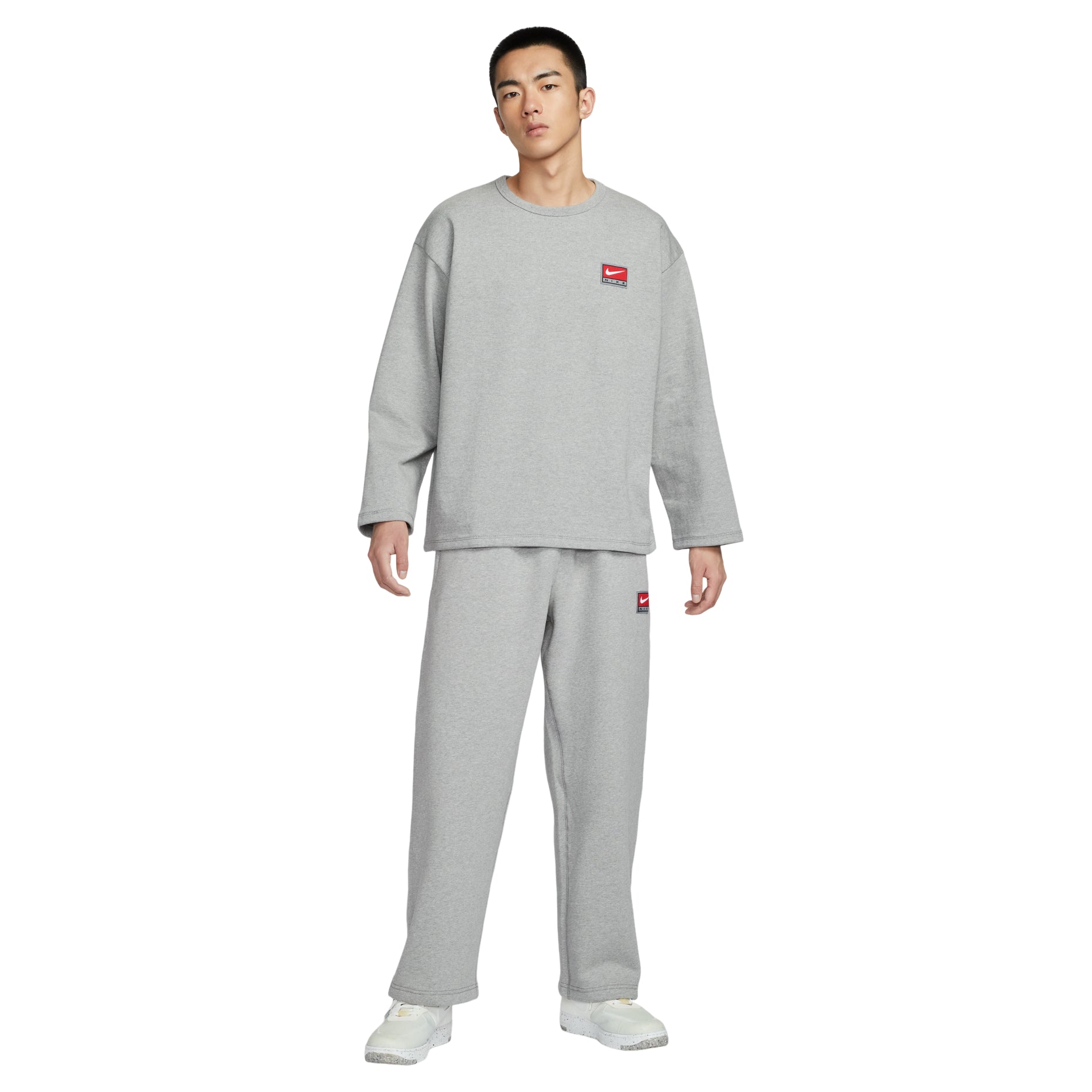 Nike Life Midweight T-Shirt 'Dark Grey Heather' IF1340-063