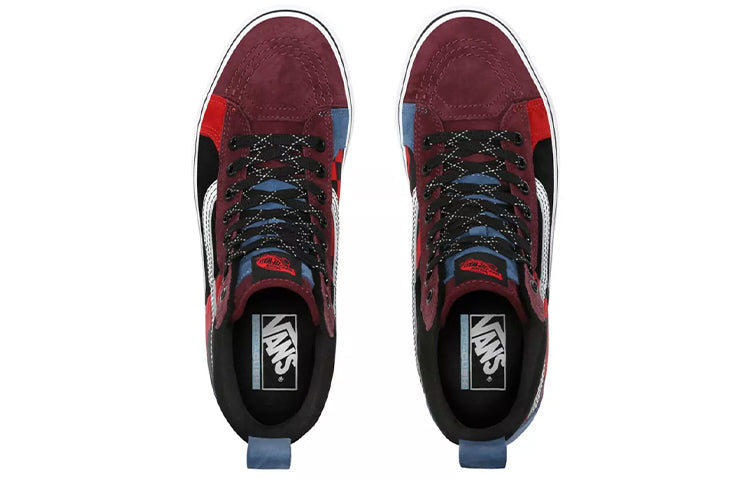 Vans SK8-Hi 46 Mte DX Black/Red Checkboard VN0A3DQ523A