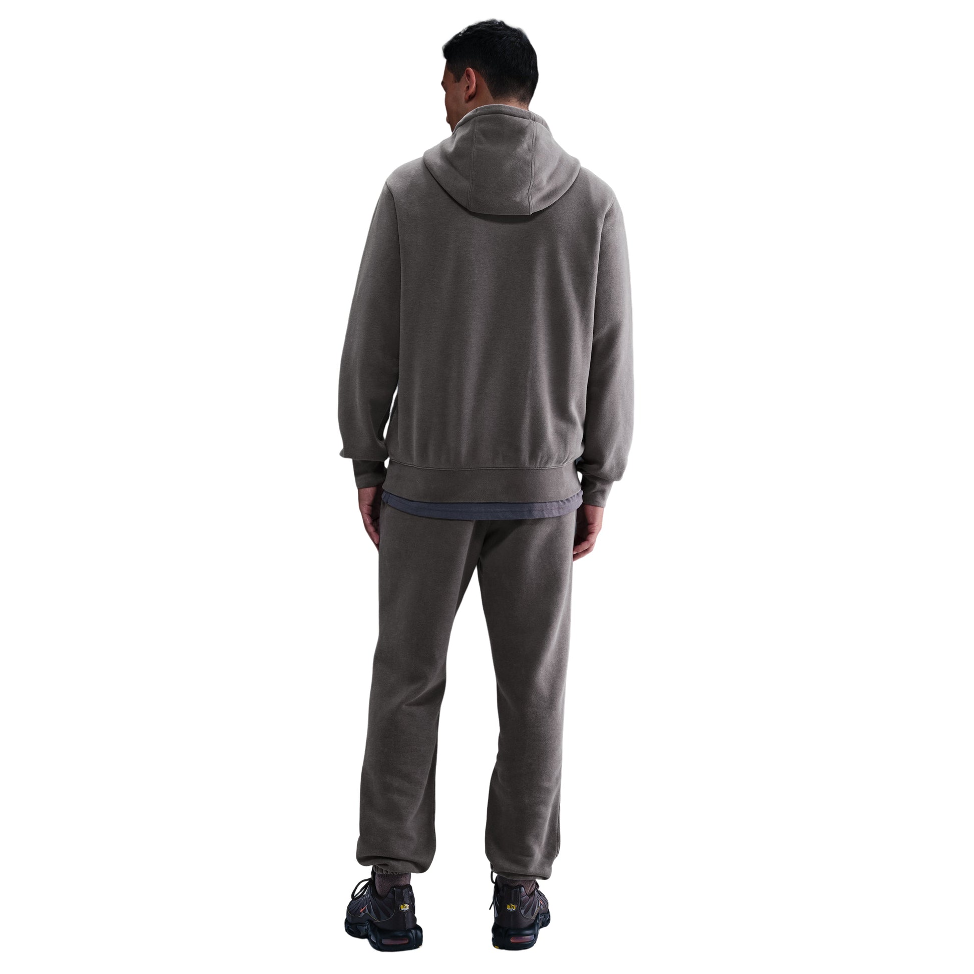 Nike Sportswear Club Washed Fleece Hoodie 'Cave Stone' IQ1219-289