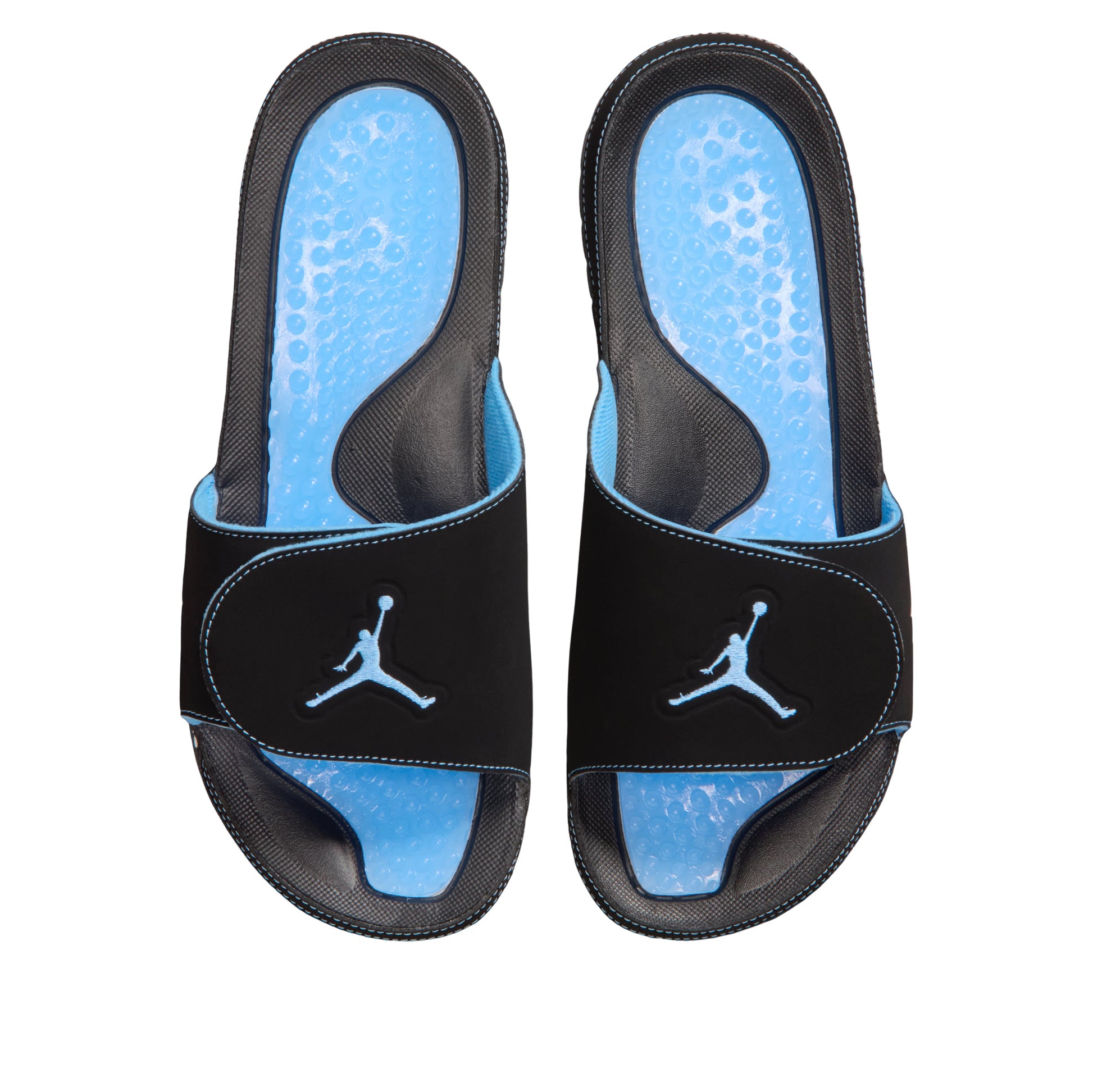 Air Jordan Hydro 5 Retro Slides 'Black University Blue' 555501-004