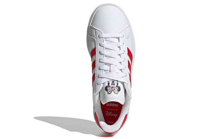 (WMNS) adidas x Disney Grand Court Base 2.0 Lifestyle 'White Vivid Red' GV9550