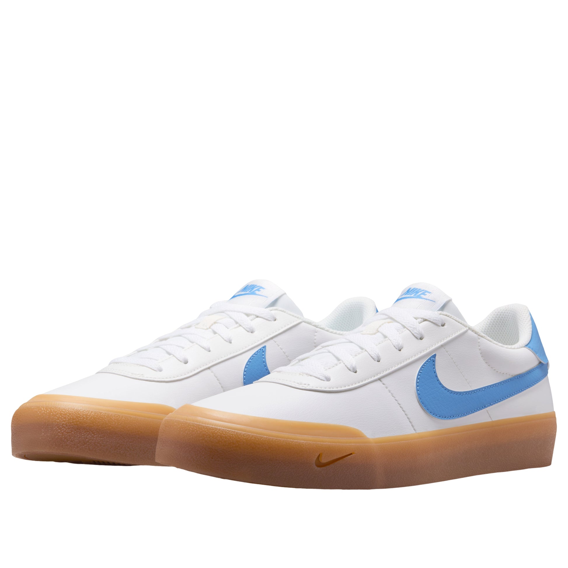 Nike Court Shot 'Sail Gum Light Brown Blue' IB4475-133