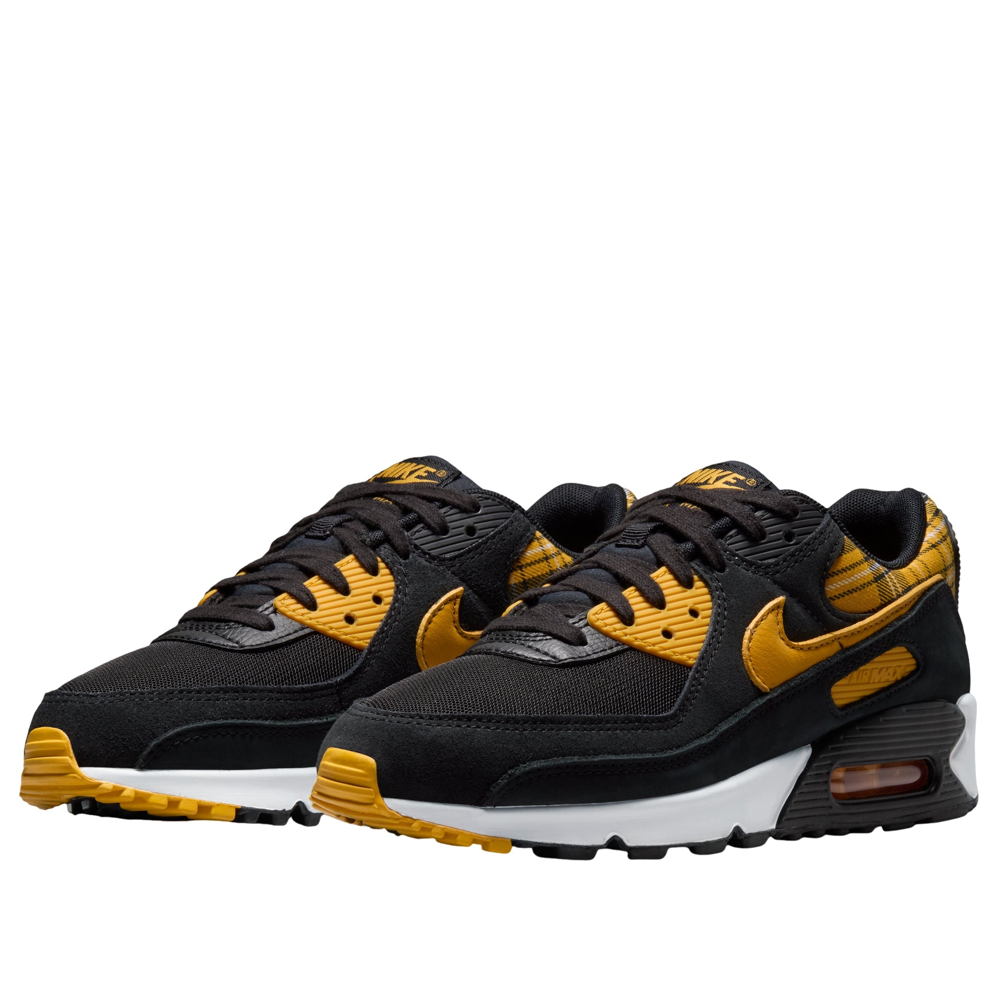 (WMNS) Nike Air Max 90 'Yellow Plaid' IR5598-001