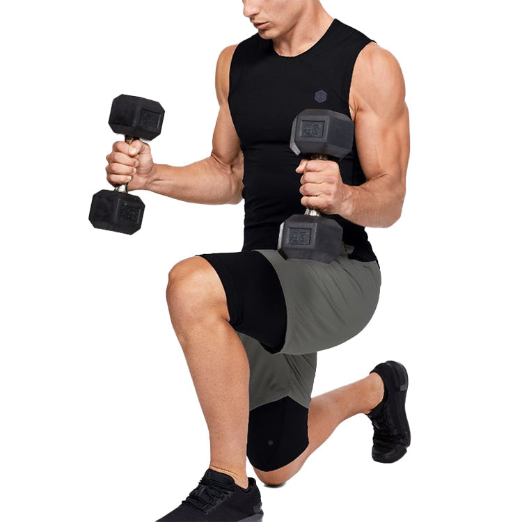 Men's Under Armour RUSH HeatGear Vest Black 1353448-001
