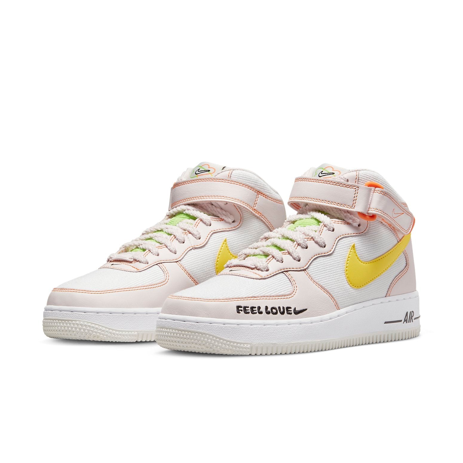 (WMNS) Nike Air Force 1 '07 Mid 'Feel Love' FD0869-100
