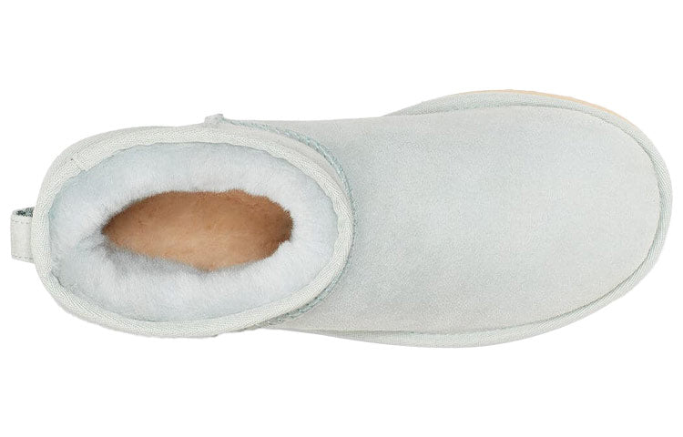 (WMNS) UGG Classic Mini II Boot High Top Fleece Lined Gray 1016222-SYG