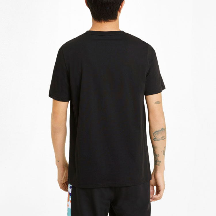 PUMA Classics Graphic Infill Tee 'Black' 599821-51