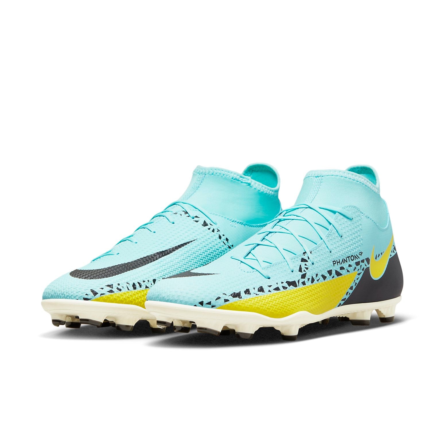 Nike Phantom GT2 Club DF MG 'Glacier Ice Yellow Strike' DC0819-407