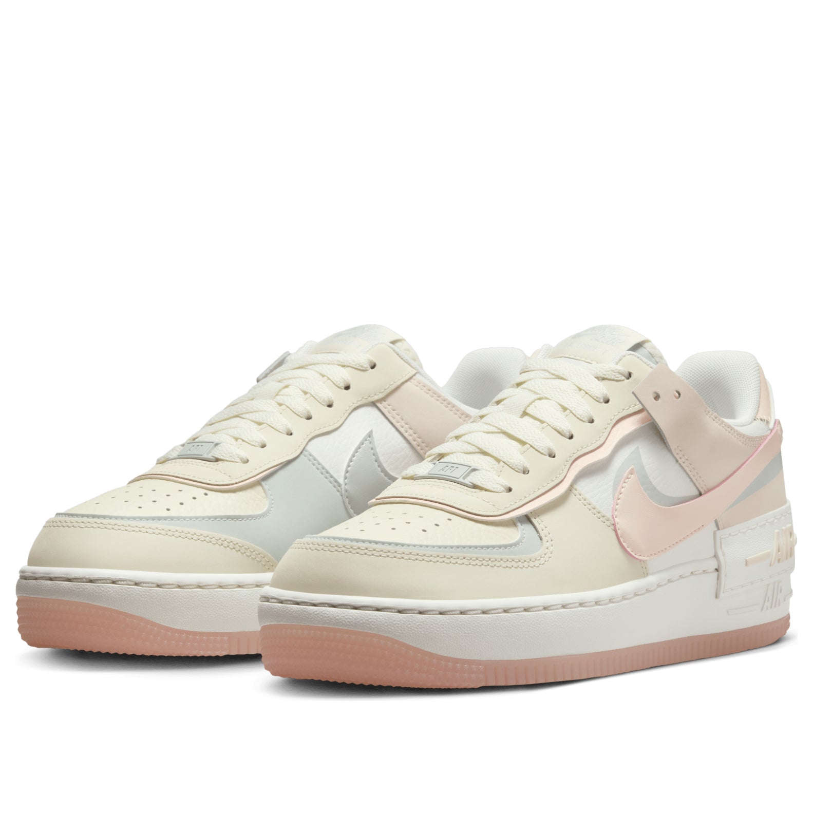(WMNS) Nike Air Force 1 Shadow 'Coconut Milk Crimson Tint' DZ1847-105