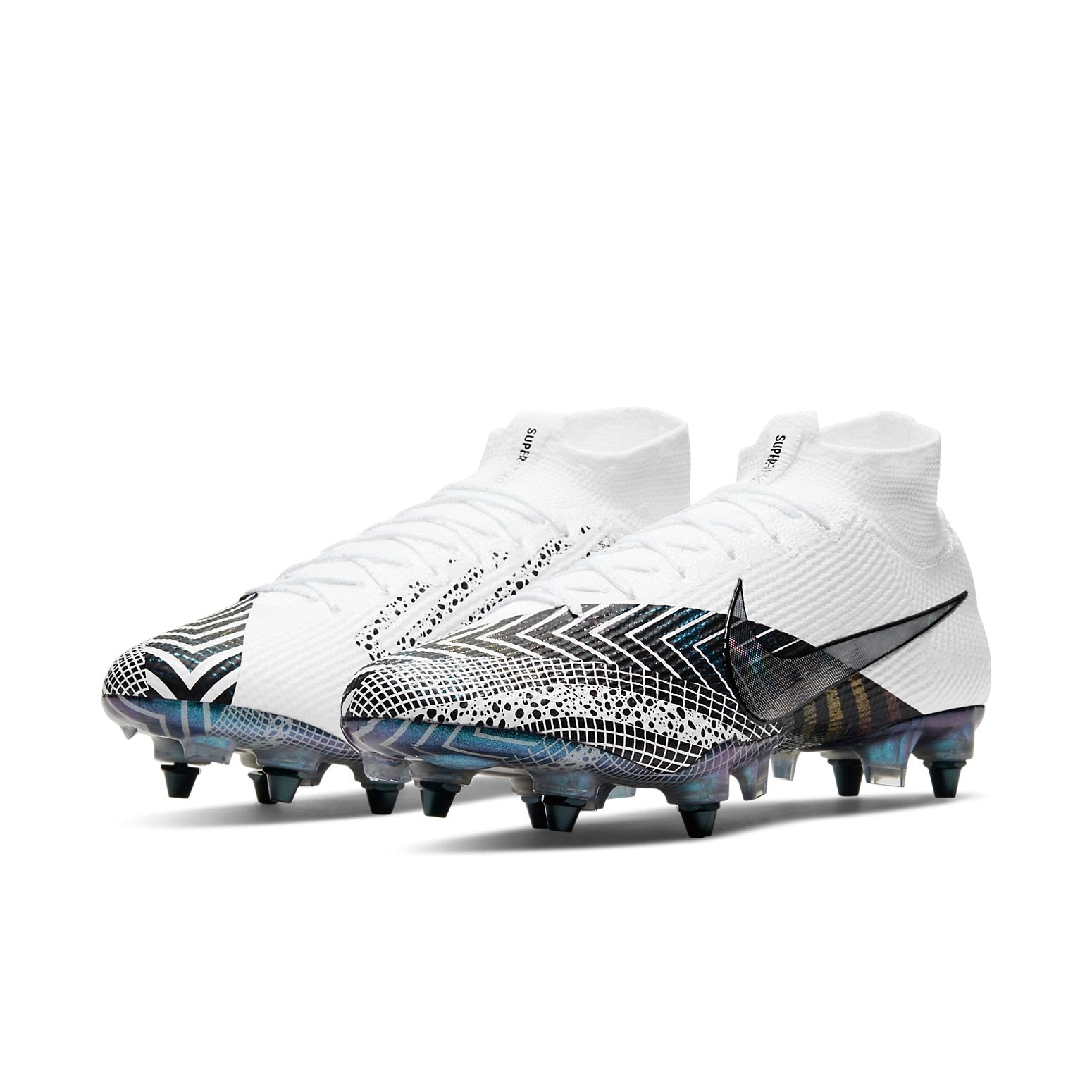 Nike Mercurial Superfly 7 Elite MDS SG Pro AC 'White Black' CK0013-110