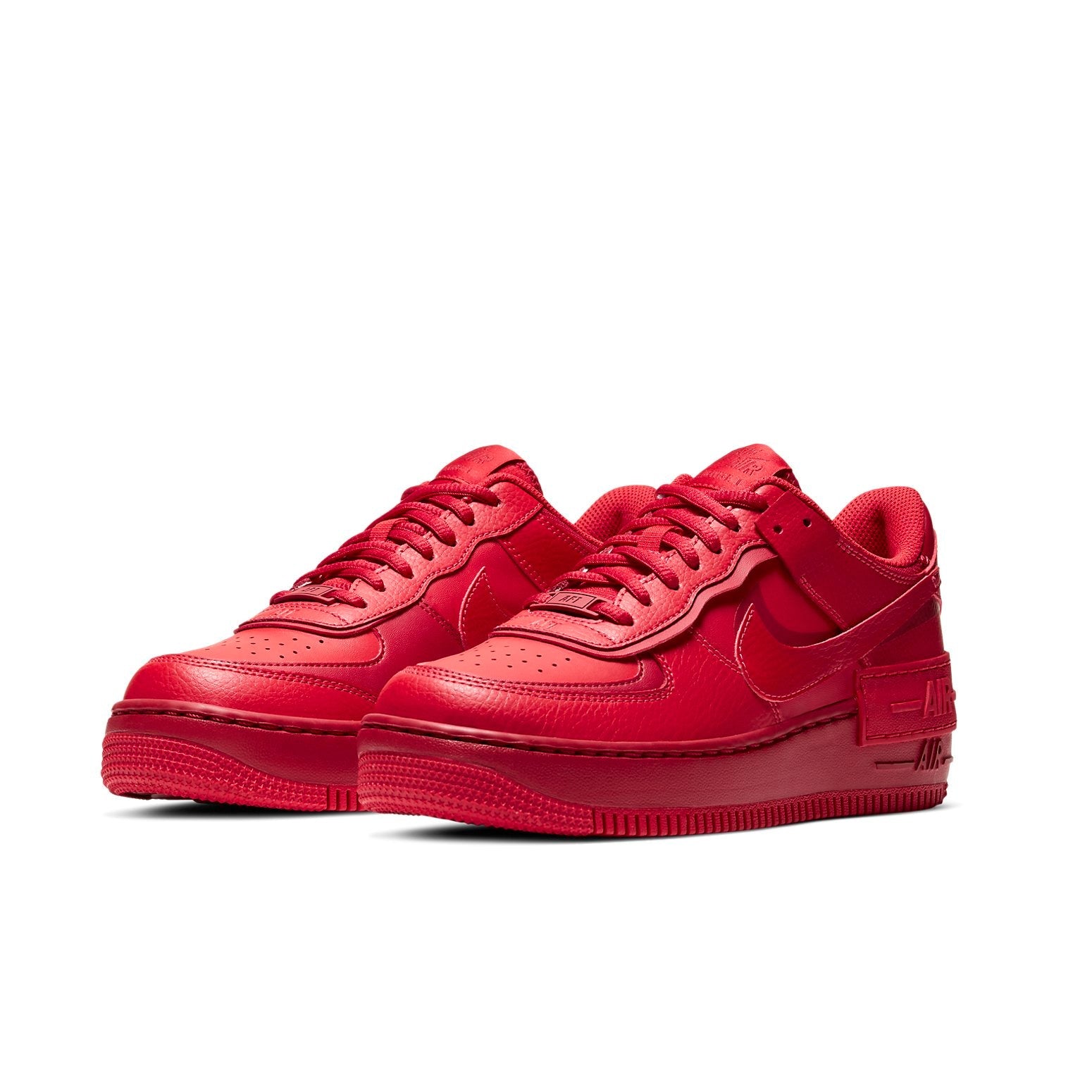 (WMNS) Nike Air Force 1 Shadow 'Triple Red' CU3012-661