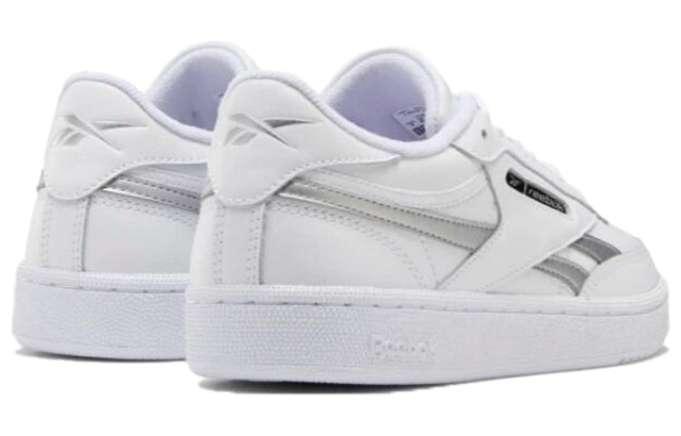 (WMNS) Reebok Club C Revenge Running Shoes Black/White EH1516