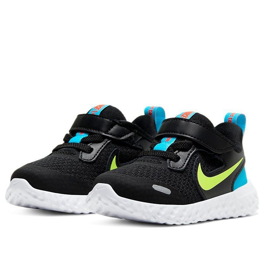 (TD) Nike Revolution 5 'Black Lemon Venom' BQ5673-076