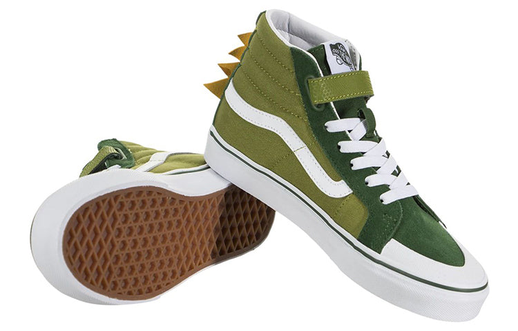 Vans | Dino SK8-Hi Reissue Sneaker (Big Kid) Green VN0A4UHCWIX