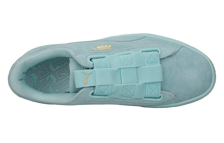 (WMNS) PUMA Suede Maze Slip On In Aqua 366227-02