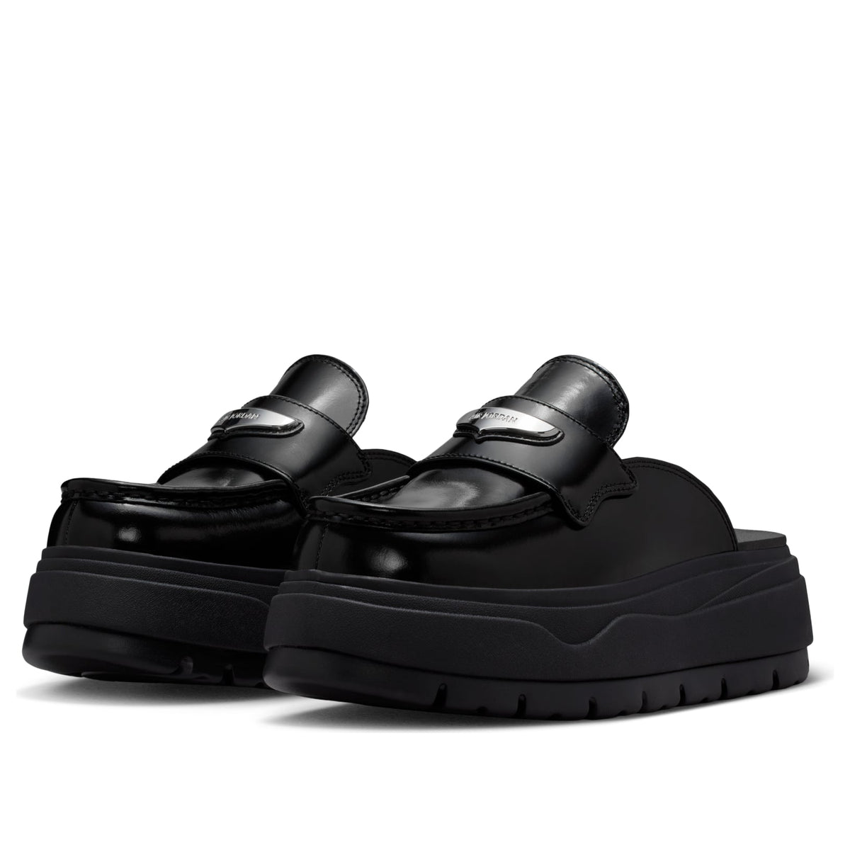 (WMNS) Air Jordan Mule 'Black Metallic Silver' HJ4292-001
