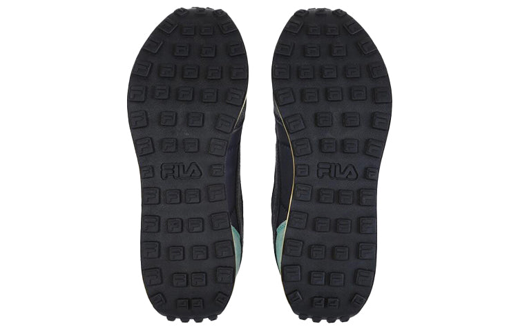 FILA Pontino Washing Low Top Running Shoes Black/Blue/Yellow 1RM01570D_147