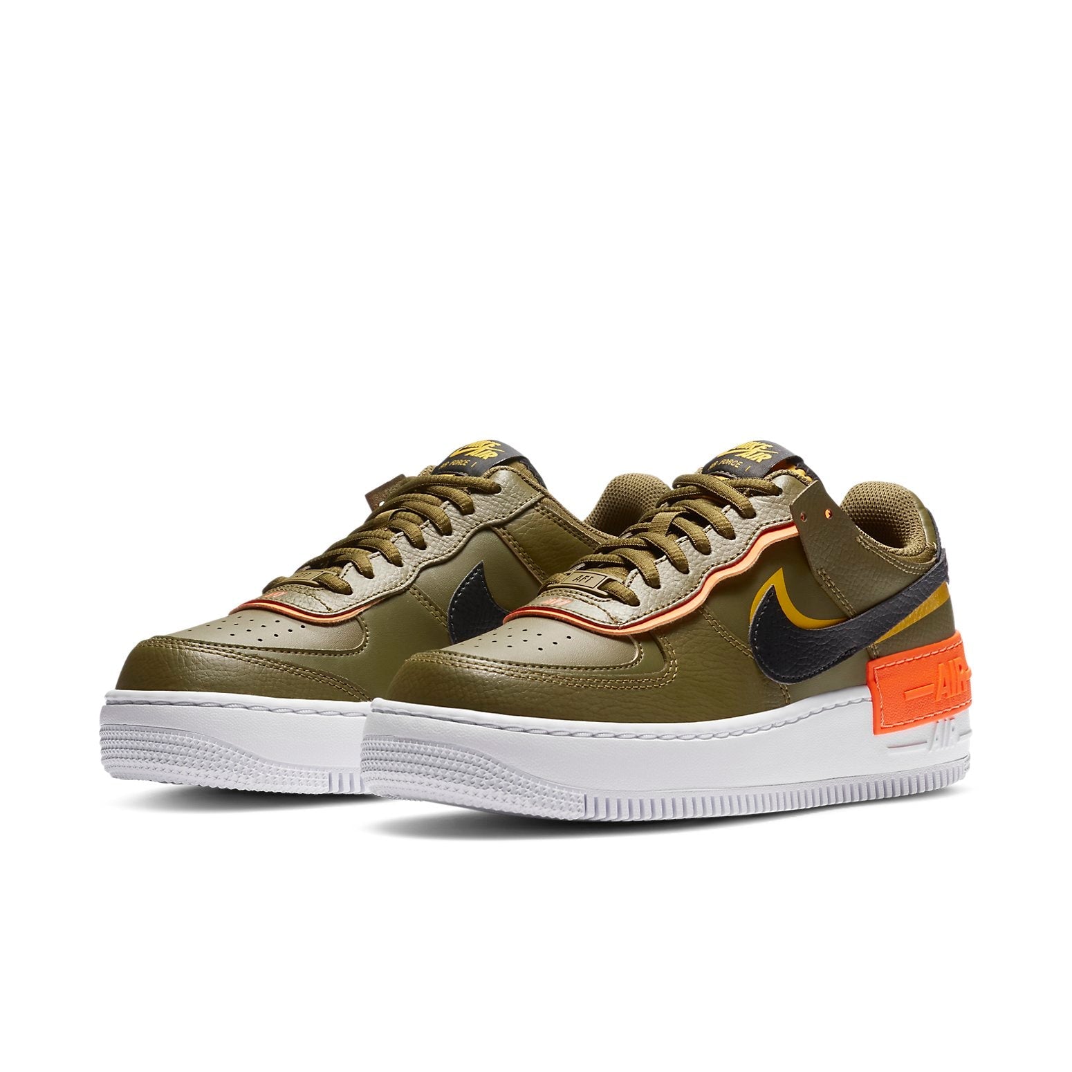 (WMNS) Nike Air Force 1 Shadow 'Olive Flak' DC1876-300