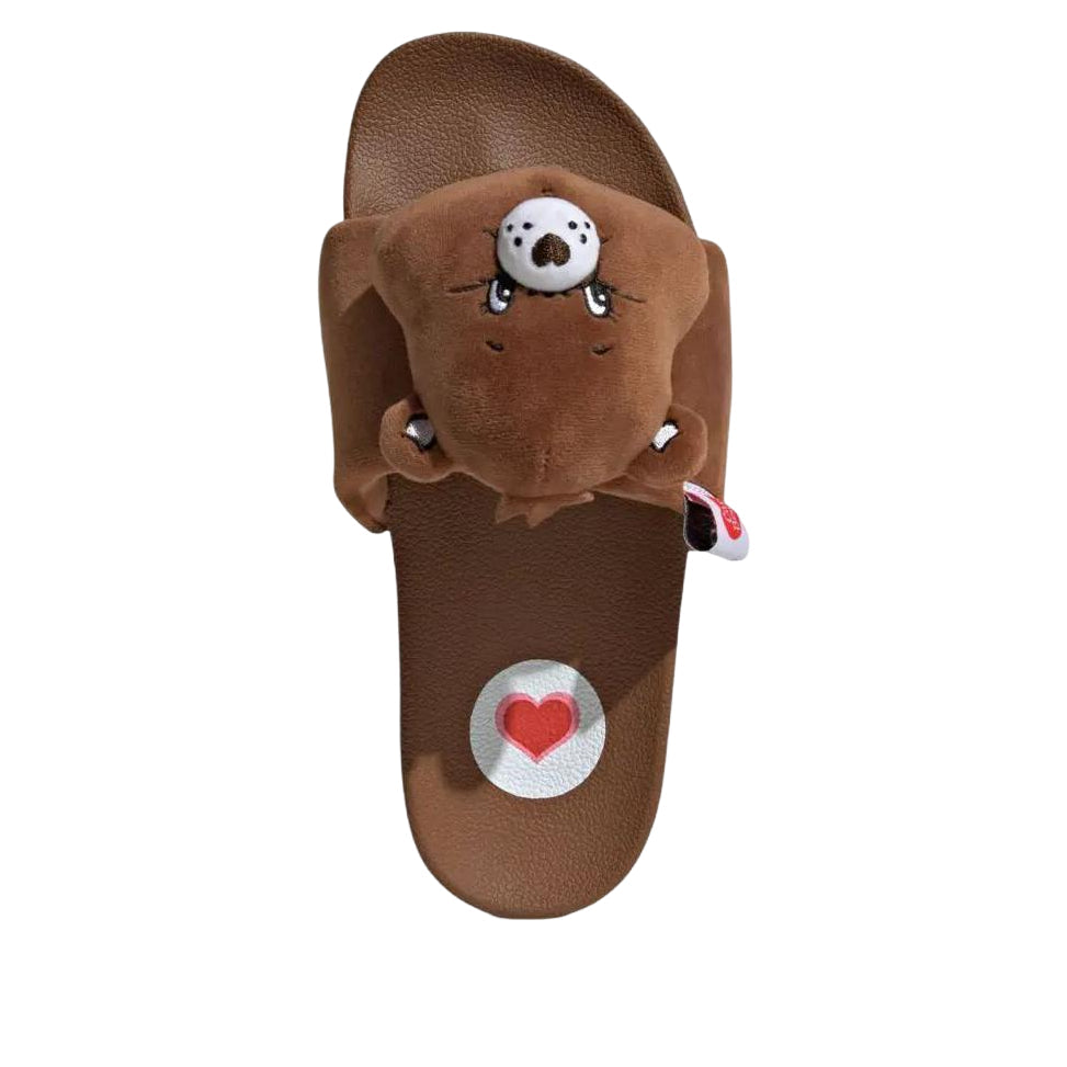 (WMNS) adidas x Care Bears Adilette Slides 'Brown' KH9953