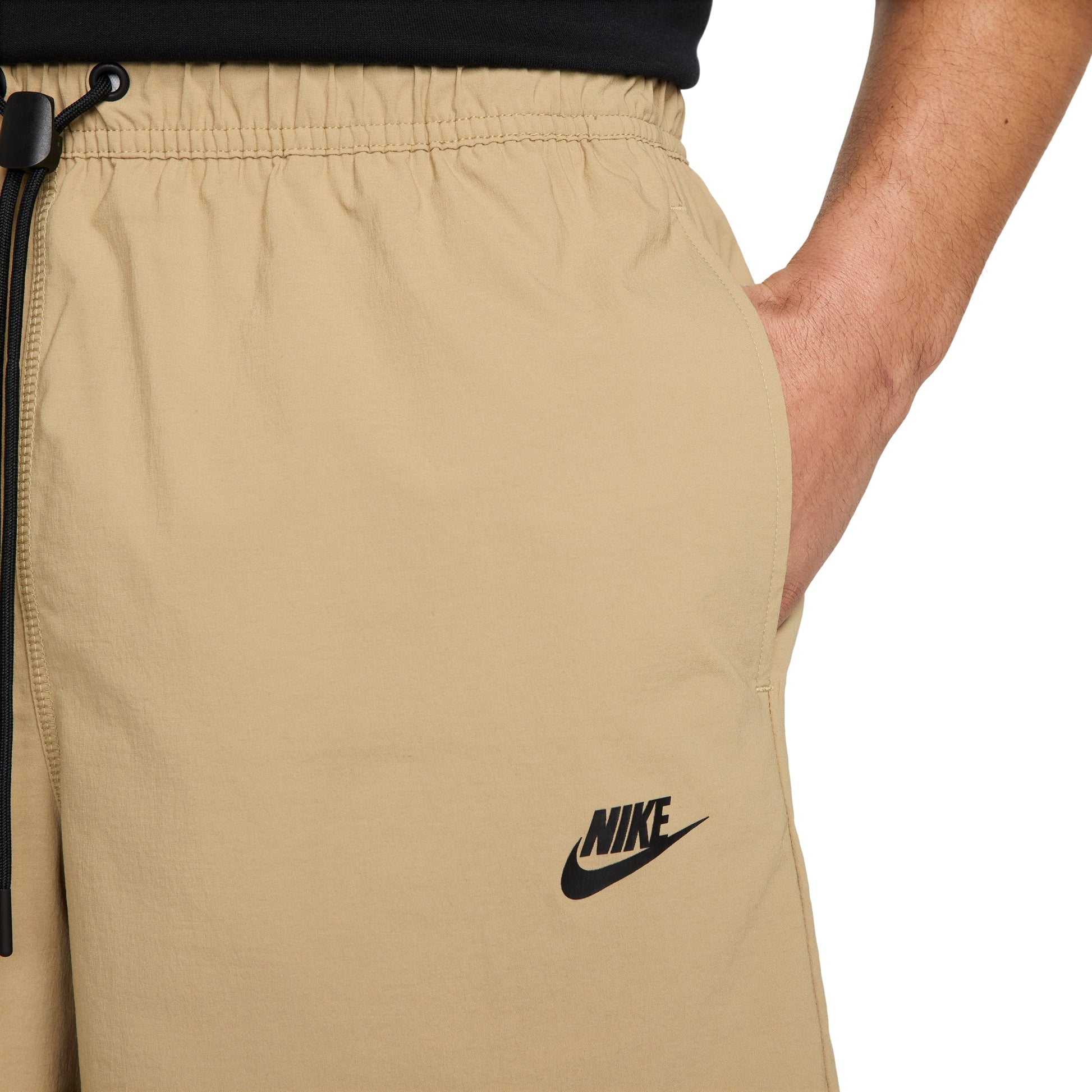 Nike Tech Woven Shorts 'Parachute Beige Black' HQ0470-297