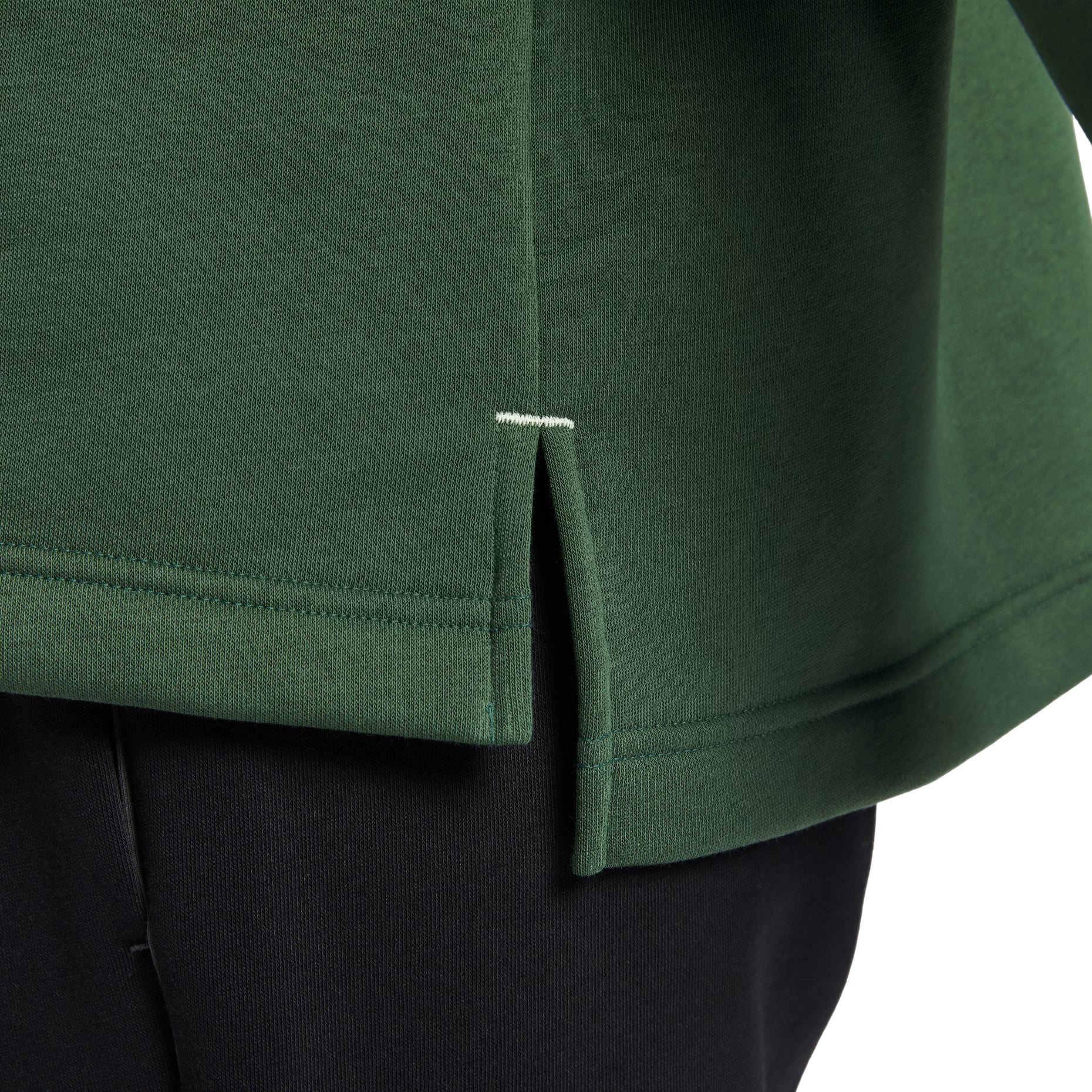 (WMNS) Nike Sportswear Phoenix Fleece Oversized Graphic Polo Top 'Fir Alabaster' IF0257-323